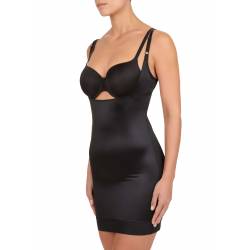 Conturelle 81922 Sukienka modelująca sylwetkę SOFT TOUCH, czarny bok