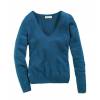 J.Jayz klasyczny sweter damski niebieski  fason