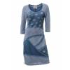 Linea Tesini elegancka sukienka patchworkowa model