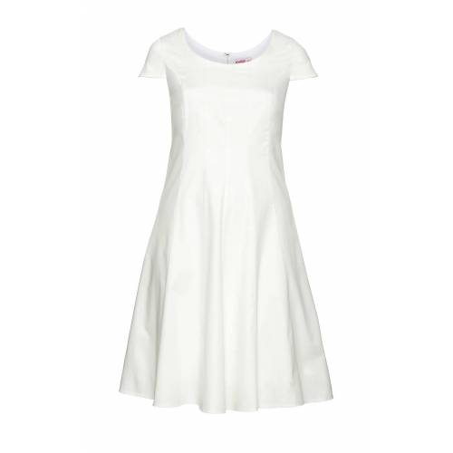 Elegancka sukienka Sheego biała fason