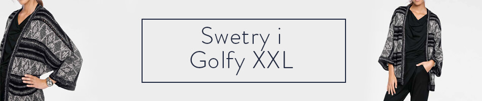 Swetry i golfy XXL
